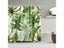 Green Tropical Plants Polyester Shower Curtain With Leaf Printing For Bathroom Carousel 6