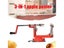 3 In 1 Steel Fruit Potato Apple Machine Peeler Corer Slinky Slicer Cutter Bar Carousel 1