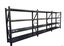 Container Heavy Duty Shelving 10m x 2m x 600mm 200kg per Level BLACK Carousel 2