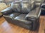 Nice Full leather 3+2 Seater Lounge Suite-Dark Brown Carousel 5