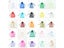 100pcs 22 Colors 7x9-13x18cm Wedding Christmas Gift Organza Bags Carousel 3