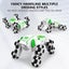 8WD Stunt RC Car 360?aRotation with Spray and Cool LED Lights for Kids-Orange Carousel 3