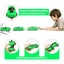Inertial Pull Back Car Transforming Toy for 2-7 Years Old Birthday Gift-Green Carousel 2