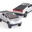 1/32 Scale Diecast Truck Model Zinc Alloy Pull Back Car with Sound Light-Sliver Carousel 4