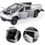 1/32 Scale Diecast Truck Model Zinc Alloy Pull Back Car with Sound Light-Sliver Carousel 5