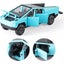 1/32 Scale Diecast Truck Model Zinc Alloy Pull Back Car with Sound Light-Blue Carousel 5