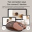 Cute Noiseless Computer Mouse with USB Receiver M3DM -Coffee Color Carousel 4