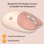 Cute Noiseless Computer Mouse with USB Receiver M3DM -Milktea Color Carousel 3