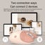 Cute Noiseless Computer Mouse with USB Receiver M3DM -Milktea Color Carousel 4