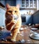 THE CATTAGE - Gorgeous Funny Cat Diamond Painting DIY Kit 5D Carousel 1