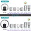 2x Tumbler Magslider Slider Replacement For Rambler Mug 20/30oz Yeti Carousel 9