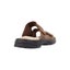 Mens Hush Puppies Slider Brown Sandals Slip On Leather Summer Shoes Carousel 5