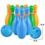 Kids Bowling Set Lawn Games Set Educational Toddler Bowling Pin and Ball Set Kit Carousel 10