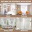 20PCS Roman Blind Window Curtain Ring Curtain Grommets Curtain Eyelet Rings Carousel 8