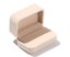 High-quality Velvet Jewelry Case Wedding Couple Double Ring Box Storage Box Carousel 1