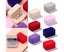 High-quality Velvet Jewelry Case Wedding Couple Double Ring Box Storage Box Carousel 2