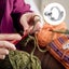 4X Crochet Finger Rings Adjustable Crochet Tension Ring Open Yarn Guide Finger A Carousel 8
