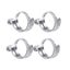 4X Crochet Finger Rings Adjustable Crochet Tension Ring Open Yarn Guide Finger A Carousel 13