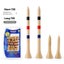 Eco-Friendly Bamboo Golf Tees Durable Sustainable for Golf Course Play Carousel 2