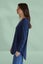 Betty Basics Megan Long Sleeve Top Blue Stripe Carousel 3