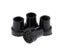 4pcs 19mm Rubber Crutches Tips Pad Durable For Walking Stick Crutch End Carousel 4