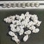 30Pcs White Curtain Track Gliders Twin Wheel Rolling Rail Slider Rollers New Carousel 1