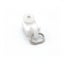 30Pcs White Curtain Track Gliders Twin Wheel Rolling Rail Slider Rollers New Carousel 3