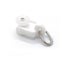 30Pcs White Curtain Track Gliders Twin Wheel Rolling Rail Slider Rollers New Carousel 4