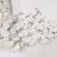 30Pcs White Curtain Track Gliders Twin Wheel Rolling Rail Slider Rollers New Carousel 8