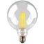 SAL LG125-27E27D-C SPHERICAL 8W WW E27 CLClear Dim 950 Lumens 240VAC Sunny Carousel 1