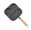 Cast Iron Breakfast Frying Grill Pan 3 in 1 Egg Beef Steak Burgers Bacon Carousel 1