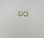 9ct Gold 10mm Half Round Hoop Earrings 3.3x10mm (Safe) Carousel 1