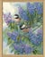 CHICKADEES AND LILACS Dimensions gold collection Carousel 1