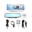 Dash Cam Rear View Mirror + Free Mount Reversing Camera - HD 1080P - 4.5" Colour Carousel 4