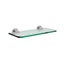 DELETED LINE - PROJECT GLASS SHELF 450MM BRUSHED NICKEL Carousel 1