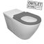 EX - DISPLAY - ELLISSE ACCESSIBLE BACK TO WALL TOILET PAN W/SEAT NO LID Carousel 3