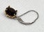 10ct Yellow Gold & Silver Brown Stone Earrings - 2gm - 168922 Carousel 6