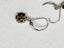 10ct Yellow Gold & Silver Brown Stone Earrings - 2gm - 168922 Carousel 8