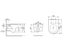 MATT WHITE SLIM WALL HUNGPAN PACKAGE + PUSH PLATE Carousel 3