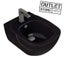 DELETED LINE - DIAL WALL HUNG BIDET BLACK Carousel 1