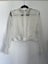 Pretty white netted top - Size 8 Carousel 1
