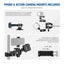 NEEWER Heavy Duty Super Clamp with Two 360° Dual Ball Head Magic Arms Carousel 2