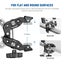 NEEWER Heavy Duty Super Clamp with Two 360° Dual Ball Head Magic Arms Carousel 4