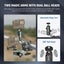 NEEWER Heavy Duty Super Clamp with Two 360° Dual Ball Head Magic Arms Carousel 5