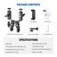 NEEWER Heavy Duty Super Clamp with Two 360° Dual Ball Head Magic Arms Carousel 9