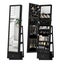 Mirror Jewellery Cabinet Full Length 360 Degree Rotating Storage Organiser Black Carousel 15