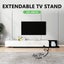 TV Stand Unit Cabinet Extendable Console Entertainment Centre Table Side Storage Carousel 9