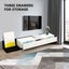 TV Stand Unit Cabinet Extendable Console Entertainment Centre Table Side Storage Carousel 13