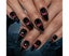 Halloween wear nail spider flash nail short almond shape 24 pieces Carousel 1