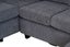 LORINA Fabric U-shaped Sectional Sofa - Chaise Facing Right Carousel 4